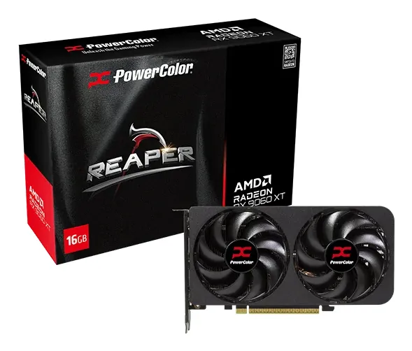 Powercolor Radeon RX 9060 XT Reaper 16GB - graphics card - Multitronic